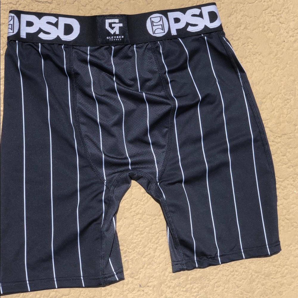 PSD Gt-Stripes Mens Navy Blue White Pinstripes